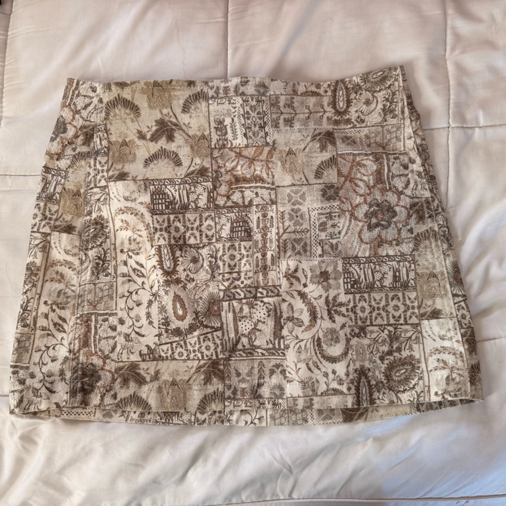 BDG Patchwork Mini Skirt